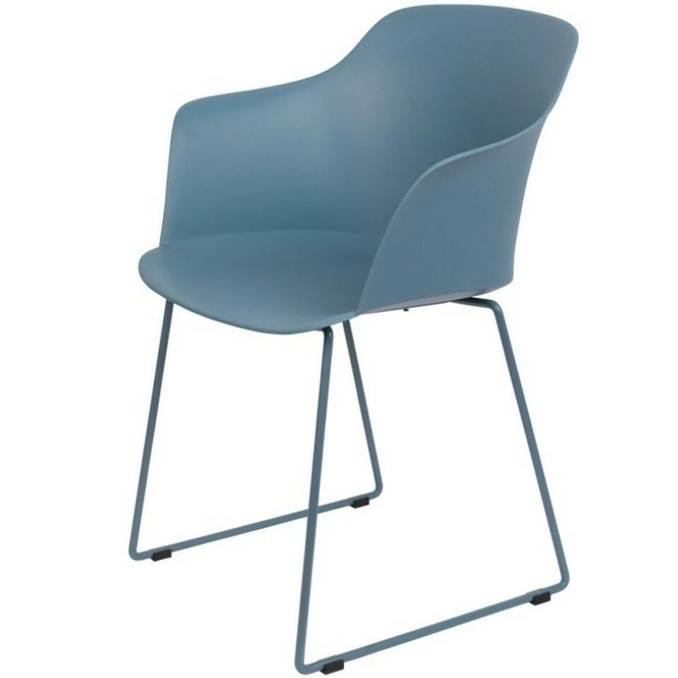 Puur Nivala Armstoel - Kunststof - Blauw 2 Puur Nivala Armstoel - Kunststof - Blauw - Afbeelding 2