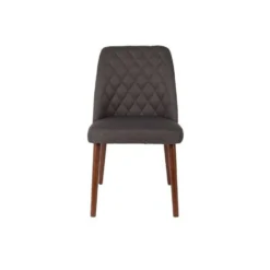 Puur Nolby Eetkamerstoel Stof - Kunststof - Grijs -Puur Woood Winkel 1000074407 0102