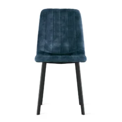 Eetkamerstoel Minsk Velvet Petrol