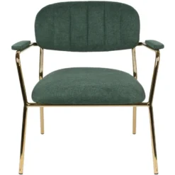 Puur Viken Fauteuil Met - Stof - Groen -Puur Woood Winkel 1000074931 0102