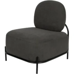 Puur Sundö Fauteuil - Vierkant - Stof - Grijs -Puur Woood Winkel 1000074932 0101
