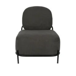 Puur Sundö Fauteuil - Vierkant - Stof - Grijs -Puur Woood Winkel 1000074932 0102
