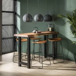 Elody Barkruk Acaciahout - Hout - Bruin -Puur Woood Winkel 1000076848 0103