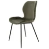 Verona Eetkamerstoel Velvet - Stof - Grijs