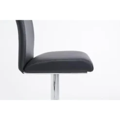 CLP Set Van 2 Barkruk Keulen Kunstleder Zwart -Puur Woood Winkel 1000080732 0103