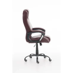 CLP Bureaustoel Matador Kunstleder Rood -Puur Woood Winkel 1000080739 0102