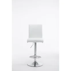 CLP Barkruk Keulen Kunstleder Wit -Puur Woood Winkel 1000080811 0101