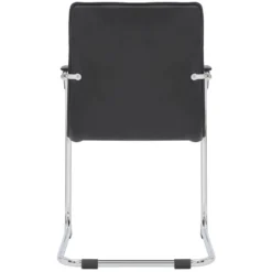 CLP Eetkamerstoel Tira Kunstleder Zwart -Puur Woood Winkel 1000080840 0103