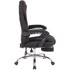 CLP Bureaustoel Oxygen Stof Zwart -Puur Woood Winkel 1000081547 0102