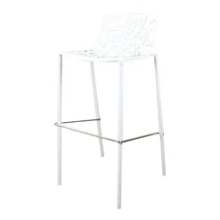 DS4U® Cast Magnolia Barkruk - Aluminium - Wit