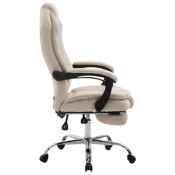 Clp Bureaustoel Castle Stof Crème -Puur Woood Winkel 1000082846 0103