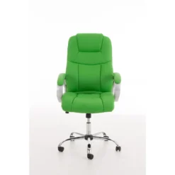 Clp Bureaustoel XL Apoll Kunstleder Groen -Puur Woood Winkel 1000082851 0102