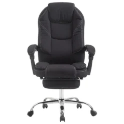 Clp Bureaustoel Castle Stof Zwart -Puur Woood Winkel 1000082854 0102