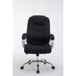 Clp Bureaustoel XL Apoll Stof Zwart -Puur Woood Winkel 1000082860 0101