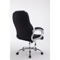 Clp Bureaustoel XL Apoll Stof Zwart -Puur Woood Winkel 1000082860 0103