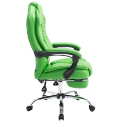 Clp Bureaustoel Castle Kunstleder Groen -Puur Woood Winkel 1000082869 0102