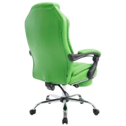 Clp Bureaustoel Castle Kunstleder Groen -Puur Woood Winkel 1000082869 0103