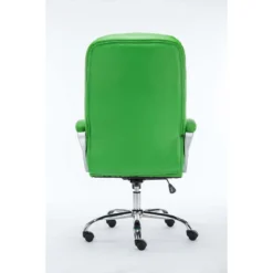 Clp Bureaustoel XXL Vancouver Kunstleder Groen -Puur Woood Winkel 1000083197 0103