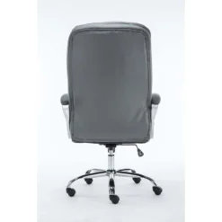 Clp Bureaustoel XXL Vancouver Kunstleder Grijs -Puur Woood Winkel 1000083210 0103