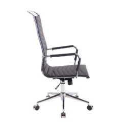 Clp Bureaustoel Batley Kunstleder Zwart -Puur Woood Winkel 1000084048 0102