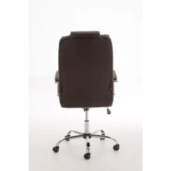 Clp Bureaustoel Xanthos Kunstleder Bruin -Puur Woood Winkel 1000085218 0102