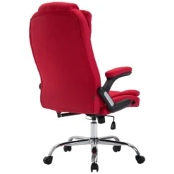 Clp Bureaustoel Thor Stof Rood -Puur Woood Winkel 1000085304 0103