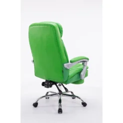 Clp Bureaustoel Troy Kunstleder Groen -Puur Woood Winkel 1000085305 0103