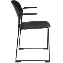 Puur Stord Armstoel - Kunststof - Zwart -Puur Woood Winkel 1000085705 0103