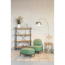 Rein Living Polly Fauteuil - Groen -Puur Woood Winkel 1000086629 0101