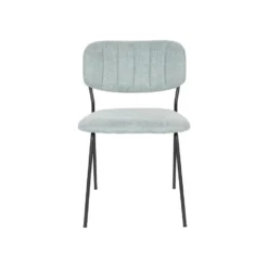 Rein Living Jolien Eetkamerstoel - FR - Zwart/Groen - Set Van 2 -Puur Woood Winkel 1000087467 0103