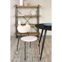 Rein Living Aspen Eetkamerstoel - Roze - Set Van 2 -Puur Woood Winkel 1000087936 0101