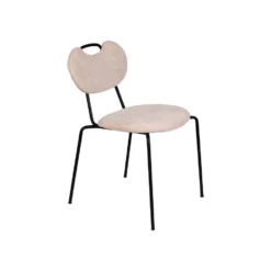 Rein Living Aspen Eetkamerstoel - Roze - Set Van 2 -Puur Woood Winkel 1000087936 0102