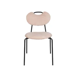 Rein Living Aspen Eetkamerstoel - Roze - Set Van 2 -Puur Woood Winkel 1000087936 0103