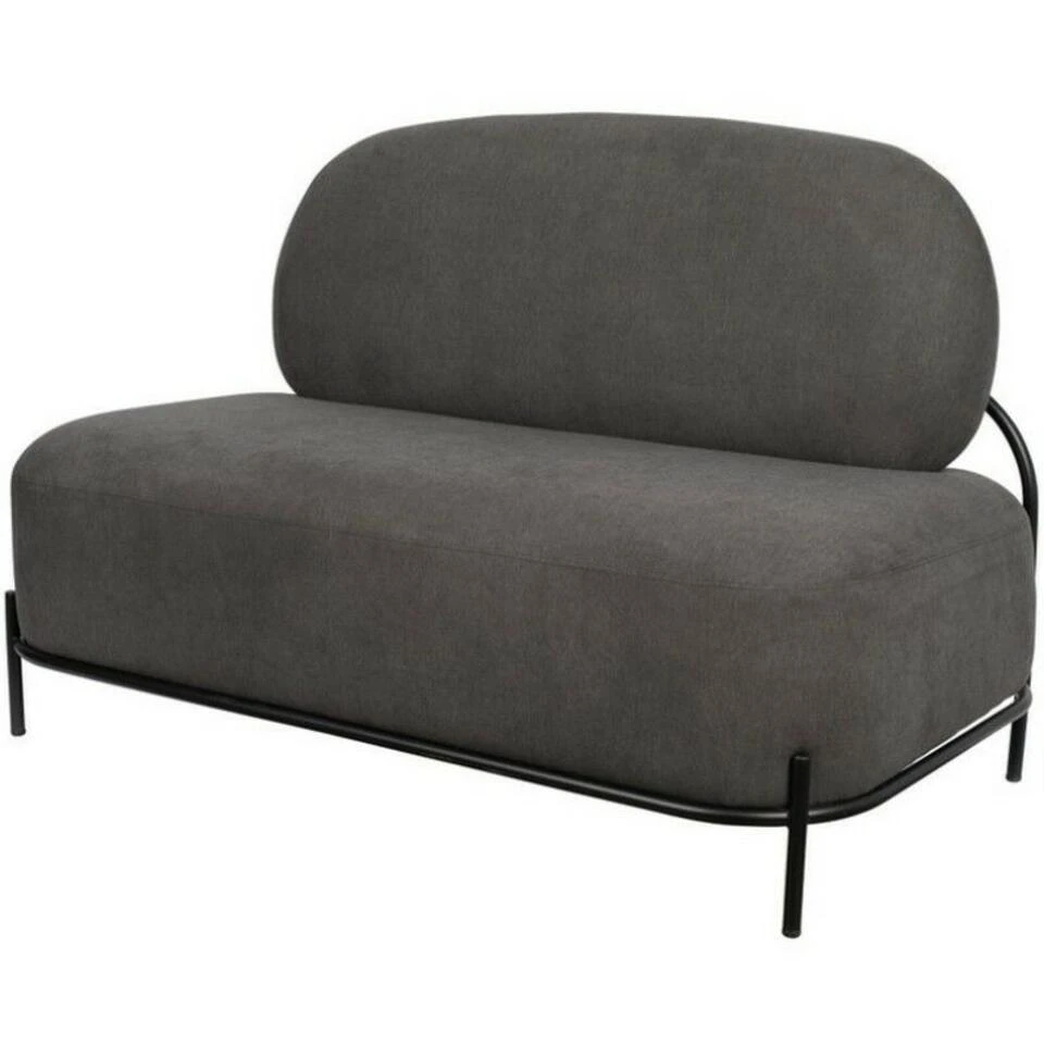 Rein Living Polly Bank - Grijs 2 Rein Living Polly Bank - Grijs - Afbeelding 2