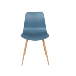 Puur Laholm Eetkamerstoel - Kunststof - Blauw -Puur Woood Winkel 1000089910 0102