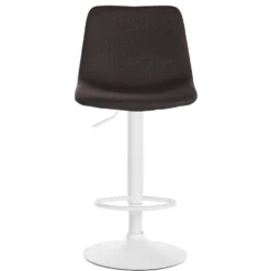 CLP Barkruk Divo Stof Wit Frame Taupe -Puur Woood Winkel 1000091810 0102