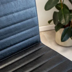 Set Van 2 Barkrukken Industrieel Kuba Zwart Zithoogte 78 Cm Kunstleder -Puur Woood Winkel 1000093713 0102