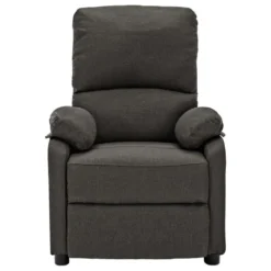 VidaXL Fauteuil Elektrisch Verstelbaar Stof Donkergrijs -Puur Woood Winkel 1000094070 0101