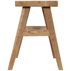 Teak Krukje 40x30x50cm - Hout - Bruin -Puur Woood Winkel 1000094406 0104