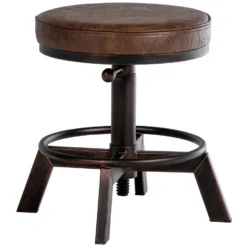 CLP Hocker Destin Kunstleder Bronskleurig -Puur Woood Winkel 1000095339 0102