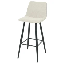 DS4U® Gaby Barkruk 75cm - Stof - Taupe