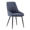 Furnihaus Eetkamerstoel Oscar Boucle Blauw