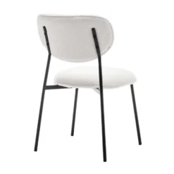 Furnihaus Eetkamerstoel Amalia Teddy Creme -Puur Woood Winkel 1000096630 0104