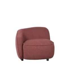 LABEL51 Fauteuil Livo Links - Winered - Boucle