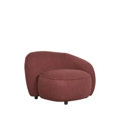 LABEL51 Fauteuil Livo Rechts - Winered - Boucle -Puur Woood Winkel 1000097887 0102