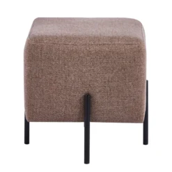 DS4U® Jorg Hocker 36x36x38cm - Stof - Bruin