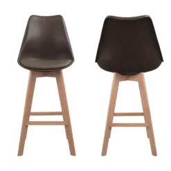 Happy Garden Stoelen SVEN - Bruin - Plastic -Puur Woood Winkel 1000099366 0103