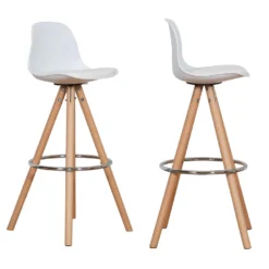 Happy Garden Stoelen TOBIAS - Wit - Plastic -Puur Woood Winkel 1000099397 0102