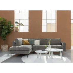 WOOOD Hoekbank Arwin Links - Olijfgroen -Puur Woood Winkel 10101948 1101