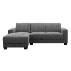 Hoekbank Aberdeen Links - Stof - Grijs